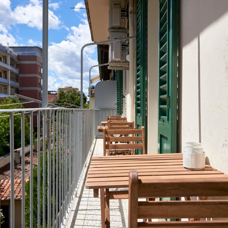 LJ Suites Florence - Rooms nearby Piazza Beccaria - Camera Matrimoniale Deluxe con Balcone - 6