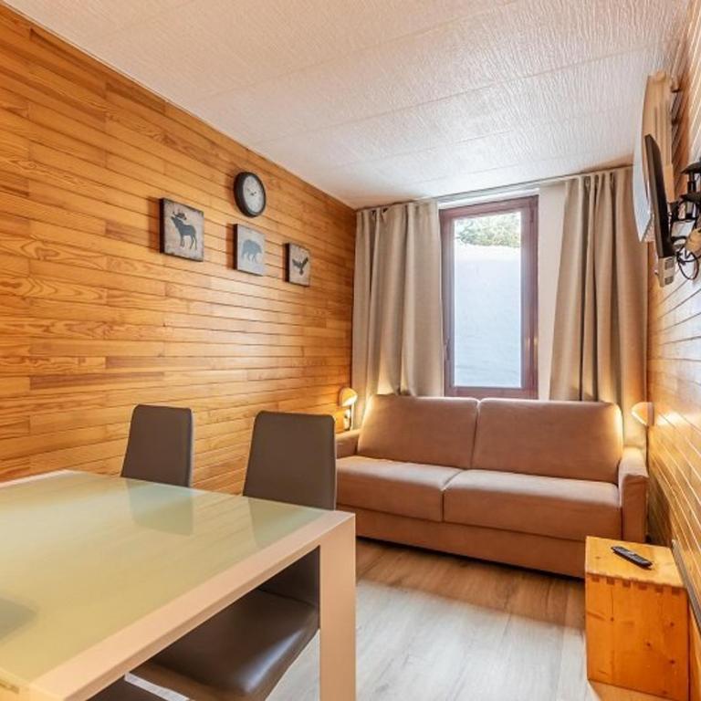 Studio rénové 4 pers, balcon, centre Plagne Bellecôte - Studio - 1