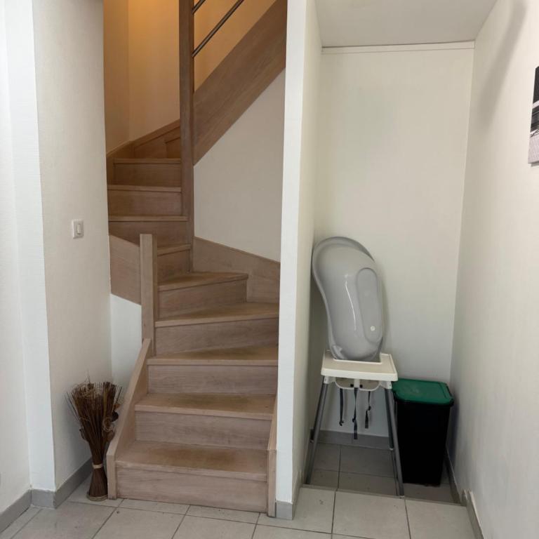 Appartement proche Mer avec appartement au 1er etage et appartement 1 au 2eme etage avec baignoire - Apartment mit 1 Schlafzimmer - 14