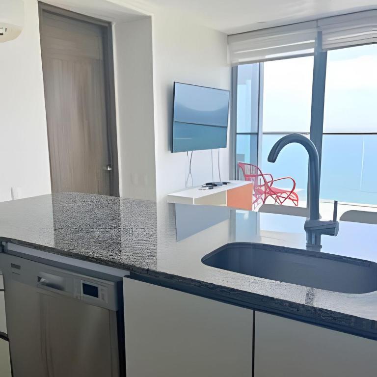 Bocagrande: Oceanview Luxury Apartment - One-Bedroom Apartment with Sea View and Balcony - 17