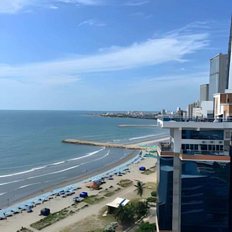 Bocagrande: Oceanview Luxury Apartment - One-Bedroom Apartment with Sea View and Balcony - 35