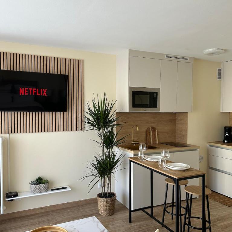 Sofi Appart-Hôtel, balcon, parking privé - Apartamento de 1 dormitorio - 10