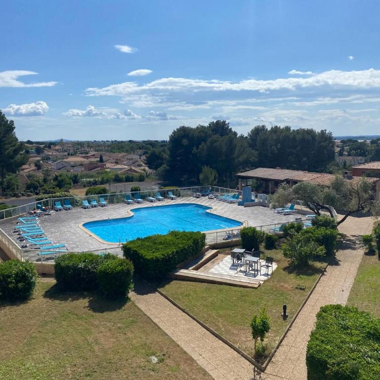 L' instant Bohème T2 1 chambre clim , piscine , parking wifi - Appartamento con 2 Camere da Letto - 4