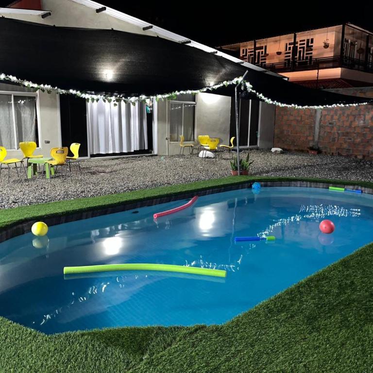 Habitación en casa campestre con piscina - Double or Twin Room with Private Bathroom - 1