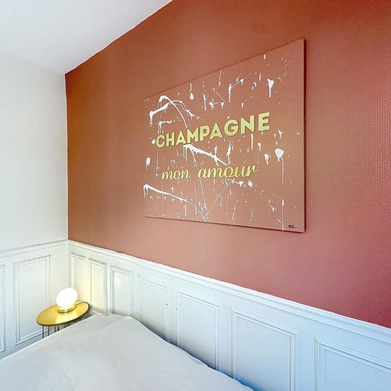Saint Jacques - Appartement 2 Chambres - Cathédrale 3 min - Centre - Reims - Apartment mit 2 Schlafzimmern - 12