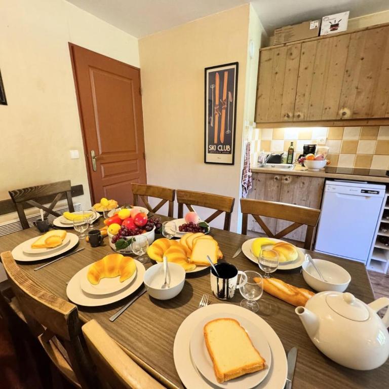 Résidence L'albane - Duplex au pied des pistes avec piscine MAE-8133 - Appartamento - 5