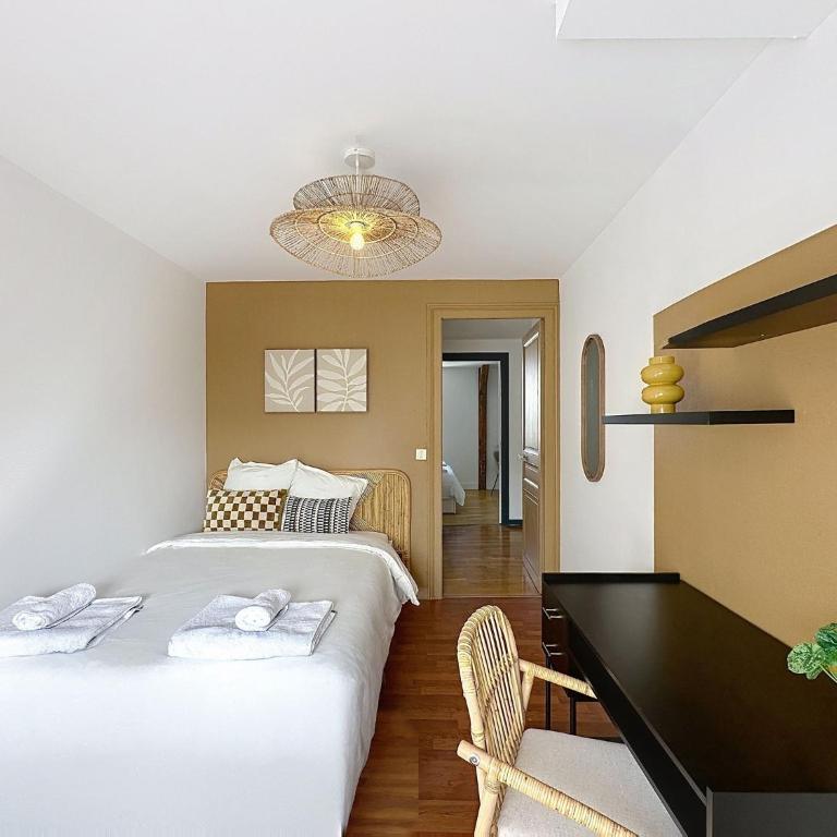 Cérès - Grand appartement - 3 chambres - Centre - Reims - Appartamento con 3 Camere da Letto - 7