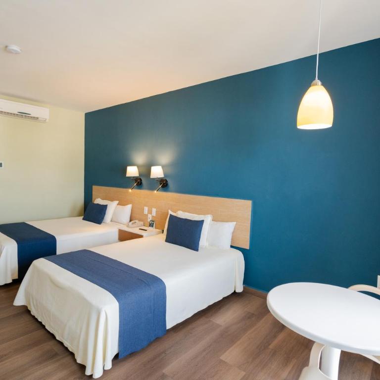 Oceano Palace - Double Room with Two Double Beds City View - 6