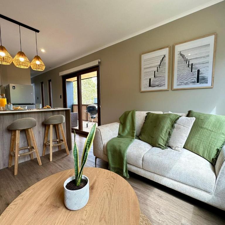 Cabaña en el bosque con tinaja privada - Two-Bedroom House - 3