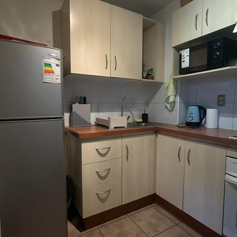 Acogedor departamento en Alameda de Talca - Apartamento de 1 Dormitorio con balcón y vistas a la ciudad - 7