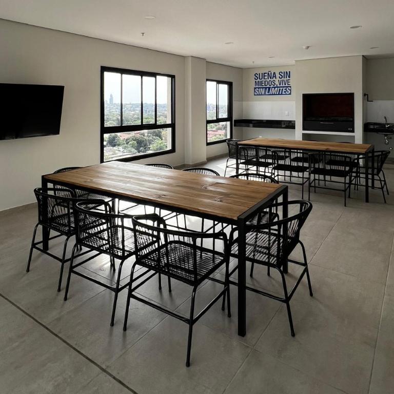 Zuba10 Skyline Asuncion - Estudio con cama extragrande - 4