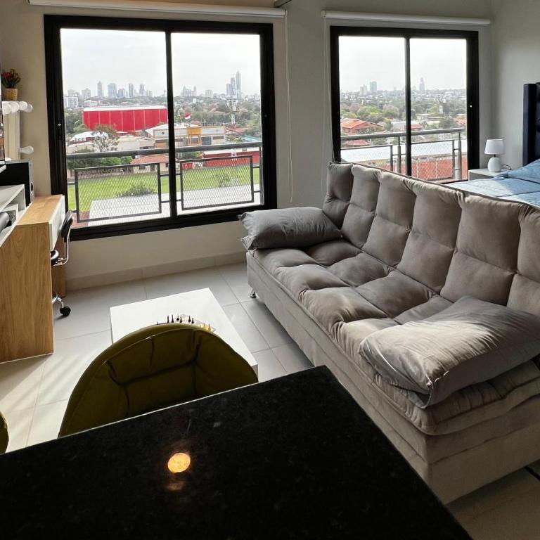 Zuba10 Skyline Asuncion - Estudio con cama extragrande - 1