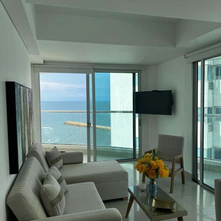 Vistas al mar y exclusividad Apartamento de lujo en Bocagrande Cartagena - Apartamento de 3 dormitorios - 19