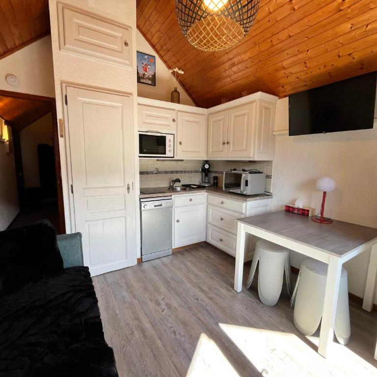 Studio cosy au centre de Samoëns, animaux acceptés - FR-1-624-183 - Monolocale - 2