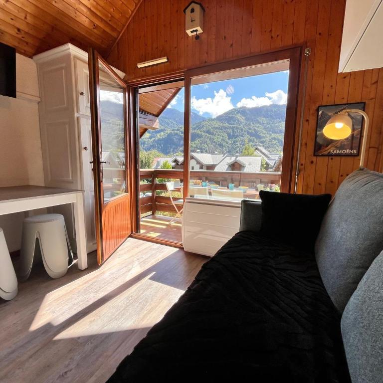 Studio cosy au centre de Samoëns, animaux acceptés - FR-1-624-183 - Monolocale - 3