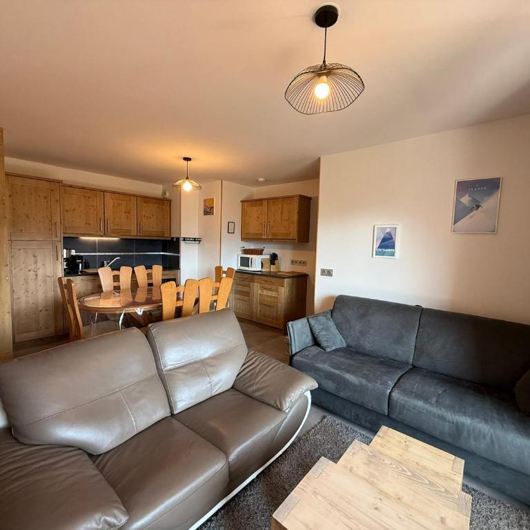 Appartement neuf 3 pièces, 6 pers, terrasse, parking, Les Saisies - FR-1-293-412 - Appartement - 1