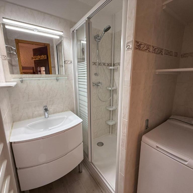 Studio cabine Les Saisies - 4 pers, vue pistes, balcon sud - FR-1-293-415 - Studio - 3