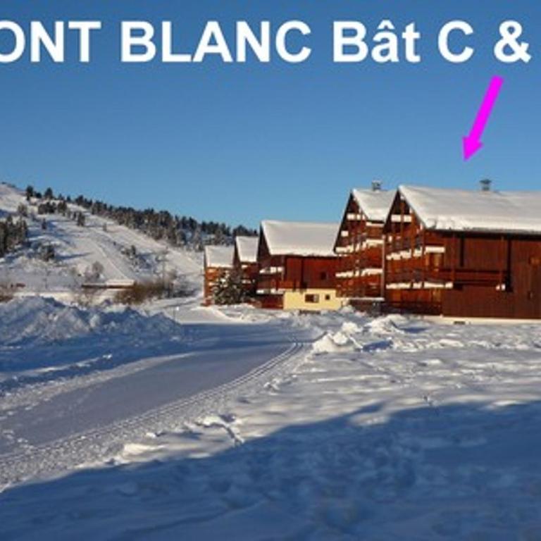 Studio cabine Les Saisies - 4 pers, vue pistes, balcon sud - FR-1-293-415 - Studio - 13