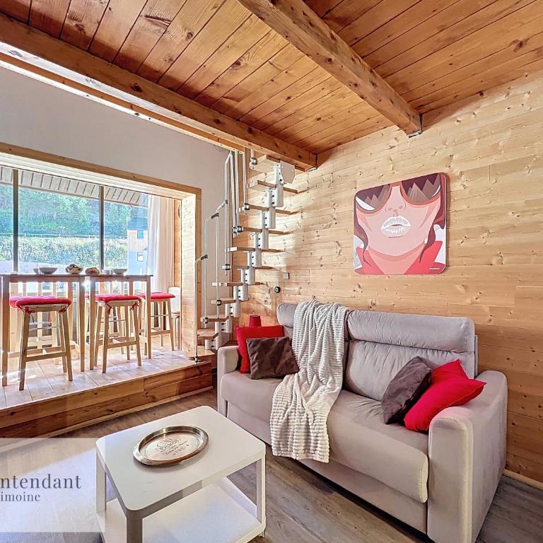 Duplex Isola 2000 - 8 pers - confort & ski à pied - Appartement en Duplex - 1
