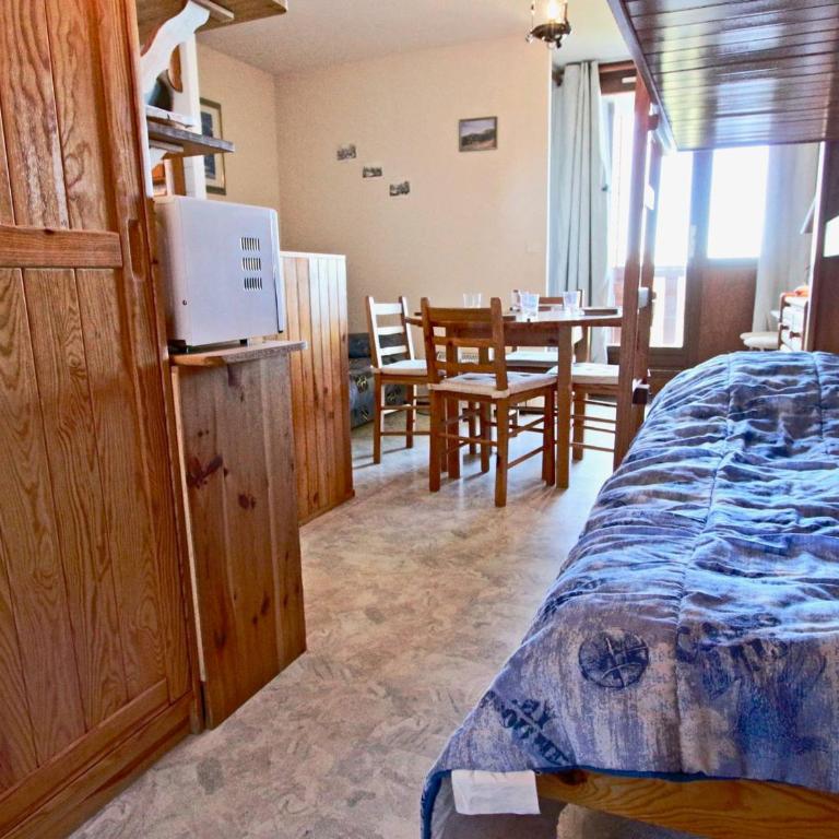 Studio cabine pour 4 personnes, animaux admis, au pied des pistes - FR-1-340-23 - Studio - 3