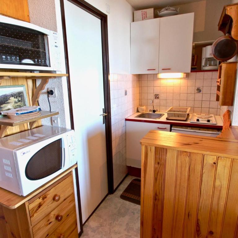 Studio cabine pour 4 personnes, animaux admis, au pied des pistes - FR-1-340-23 - Studio - 10