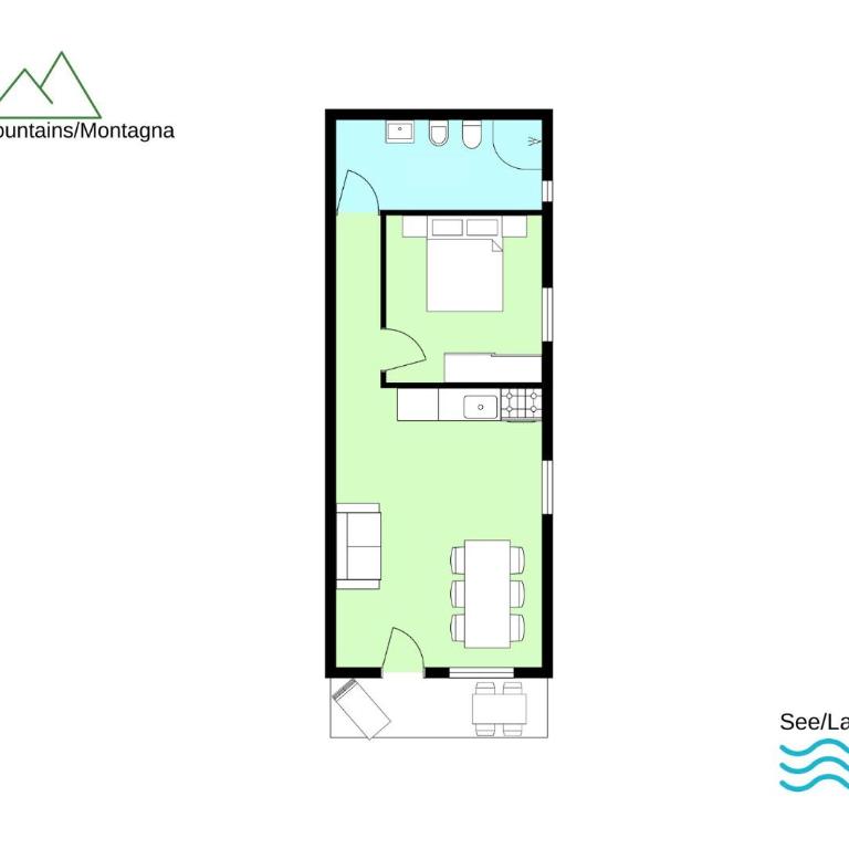 Rose Rossa Larissa Garten Ferienwohnung EG - Appartamento con Vista Montagna - 17