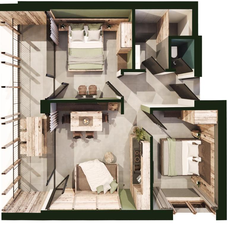 Aparthotel Bacher - Appartamento Superior con Balcone - 1