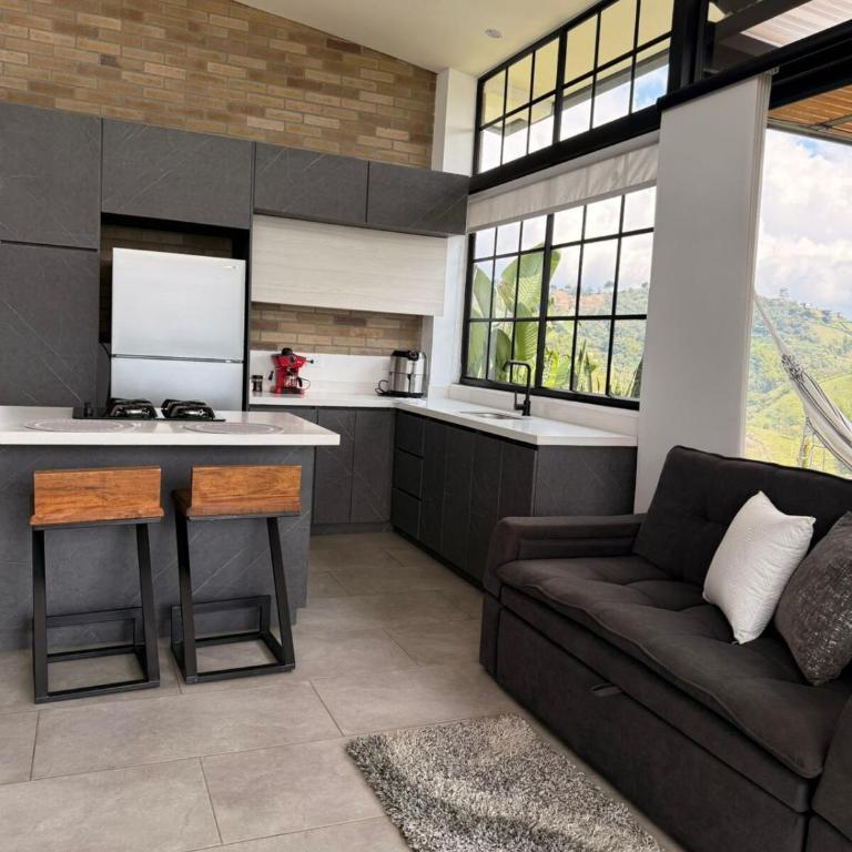 Mountain Cabin with Jacuzzi - Casa con 1 dormitorio - 34