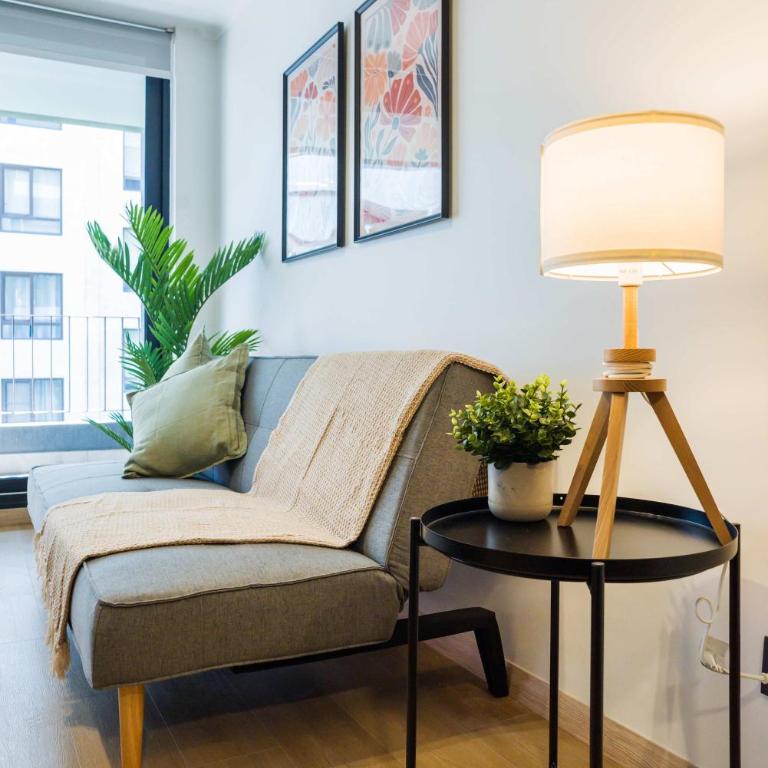 Chic 1BR Oasis for 3 in Lively Las Condes - Apartment - 13