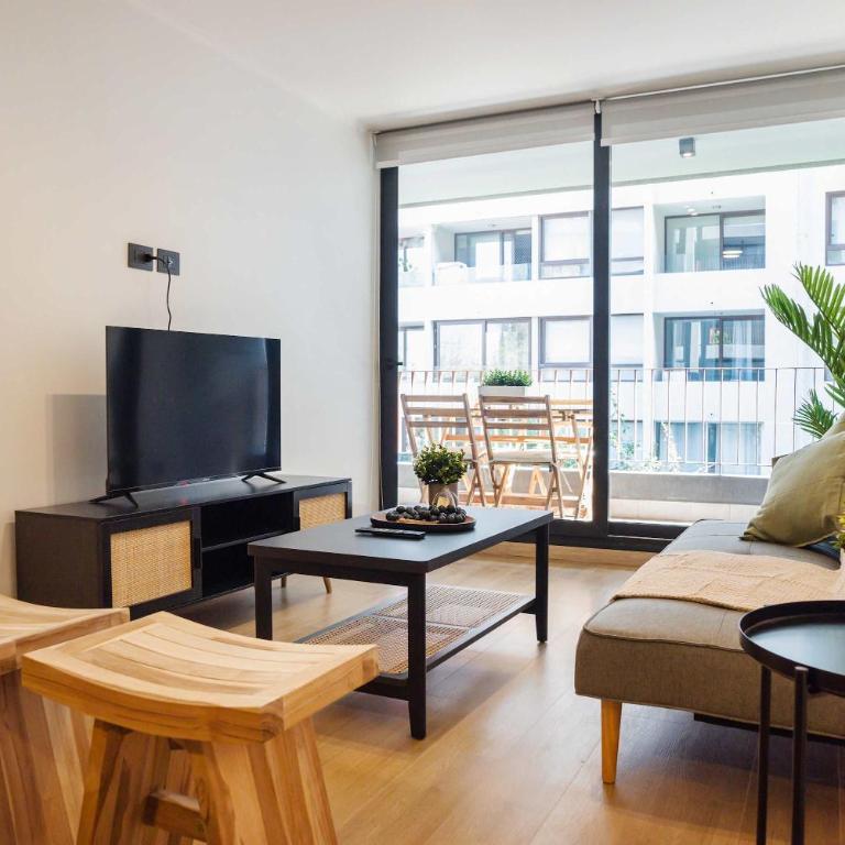 Chic 1BR Oasis for 3 in Lively Las Condes - Apartment - 14