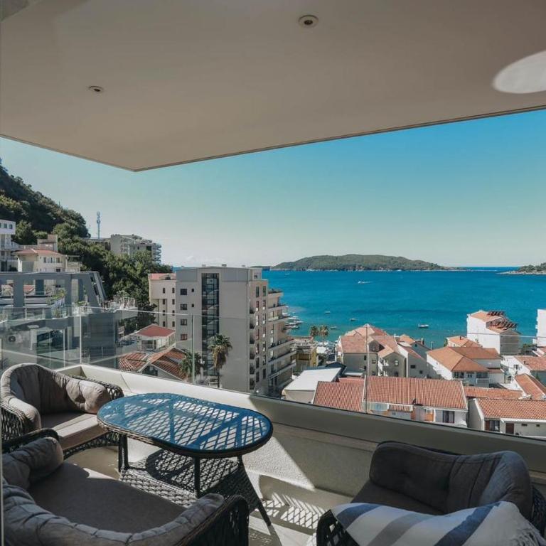 Penthouse with Sea view Rafailovici - Superior Apartman sa 3 Spavaće Sobe - 32