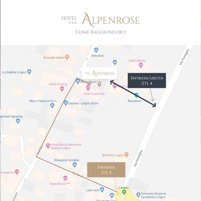Albergo Alpenrose - Camera Matrimoniale/Doppia con Letti Singoli - 1