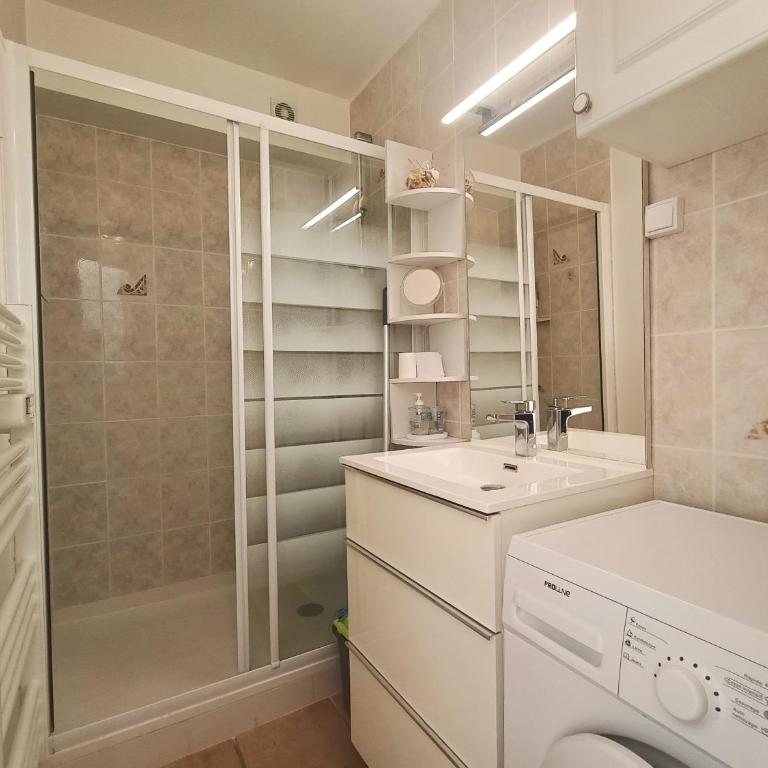 Joli T3 climatisé à 170m de la plage, 6 pers, parking inclus - FR-1-794-167 - Apartamento - 12