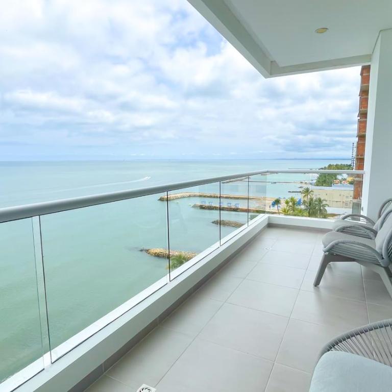 Magico Apartamento Frente al Mar 4 Habitaciones CB72 - Four-Bedroom Apartment - 38