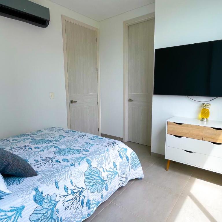 Magico Apartamento Frente al Mar 4 Habitaciones CB72 - Four-Bedroom Apartment - 11