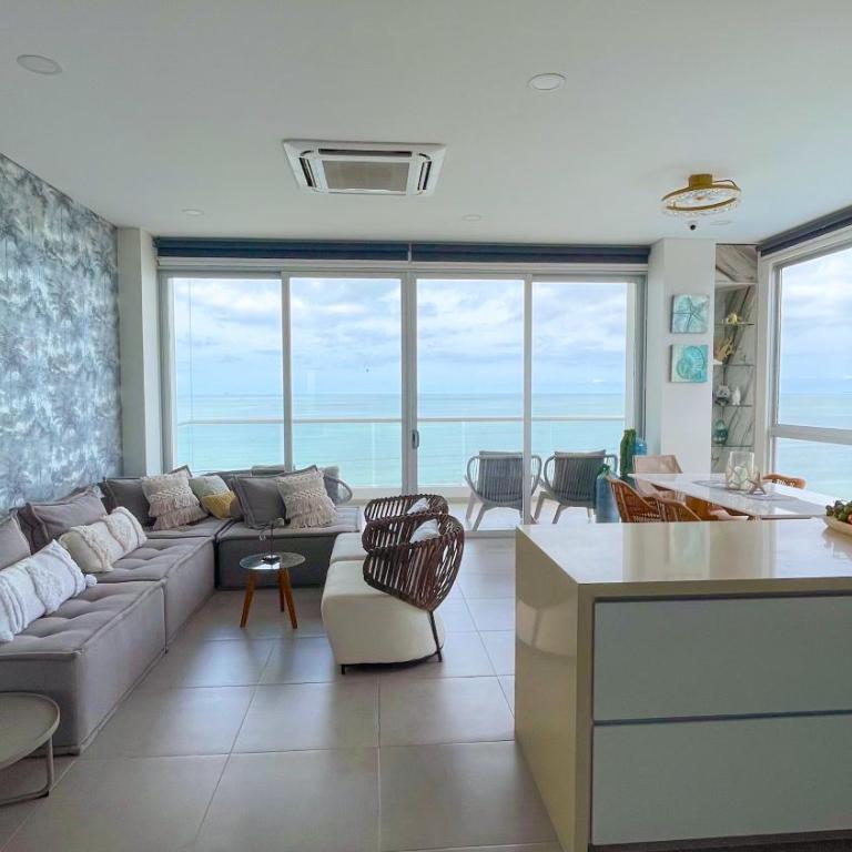 Magico Apartamento Frente al Mar 4 Habitaciones CB72 - Four-Bedroom Apartment - 24