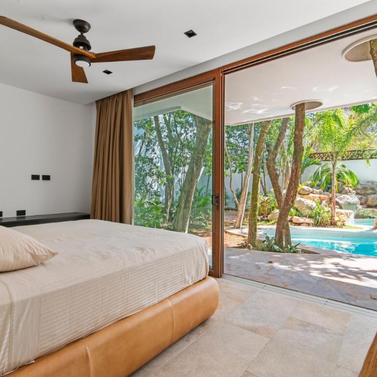 Villa with Lagoon Pool & Jacuzzi 400m from Xcaret - Villa with Private Pool - 3