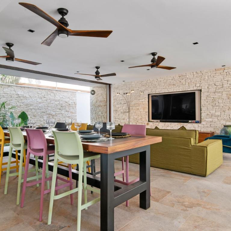 Villa with Lagoon Pool & Jacuzzi 400m from Xcaret - Villa with Private Pool - 20