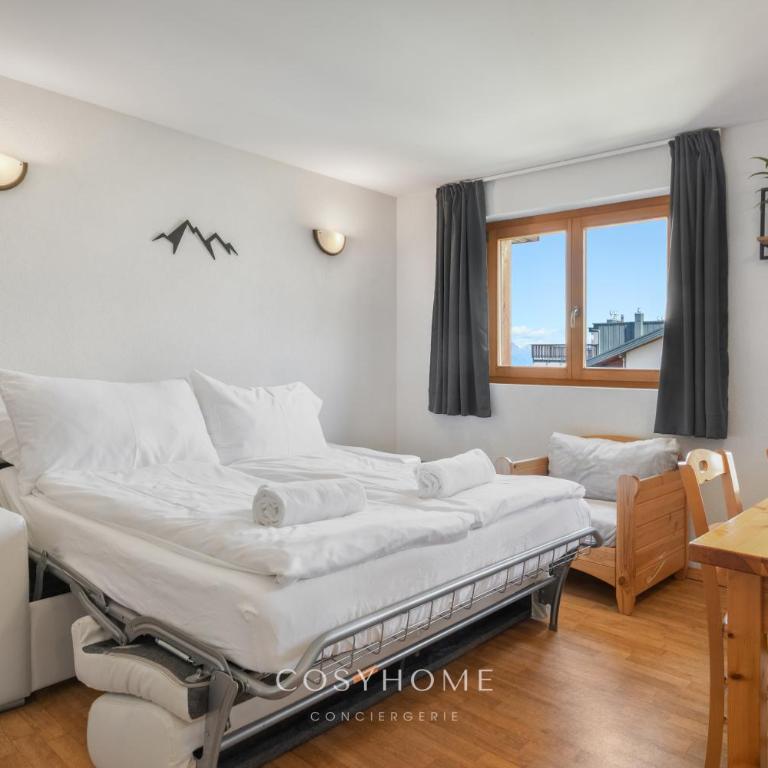 Les 3 Chevreuils l Ski in-out l Parking l By CosyHome - Apartamento de 2 dormitorios con vistas a la montaña - 26
