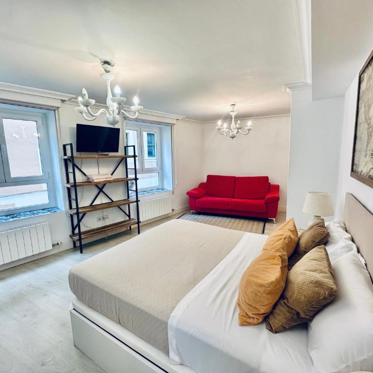 Mirador Catedral de Santiago - Suite Deluxe con cama extragrande - 26