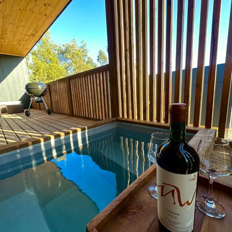 Cabaña en el bosque con tinaja privada - Two-Bedroom House - 10