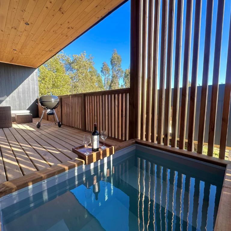 Cabaña en el bosque con tinaja privada - Two-Bedroom House - 1
