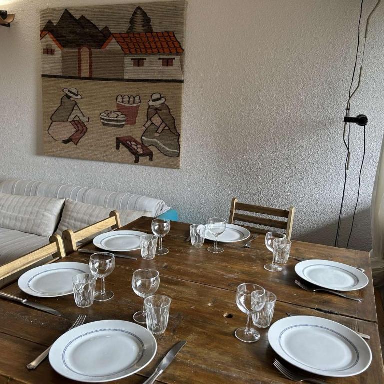 Appartement chaleureux pour 6 à Montgenèvre avec animaux admis et parking - FR-1-330D-151 - Apartamento - 3