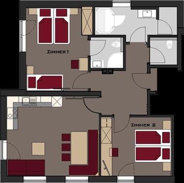 Apart Josef - Appartamento Standard con 2 Camere da Letto (7 Adulti) - 1