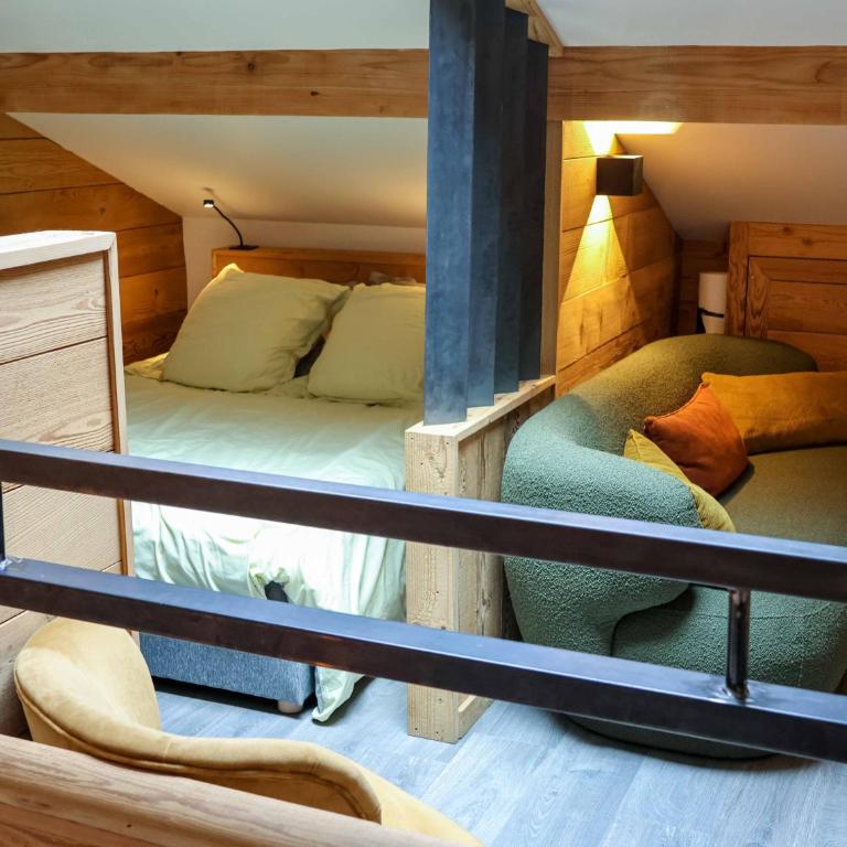 Genepi loft duplex 4 personnes - Two-Bedroom Apartment - 57