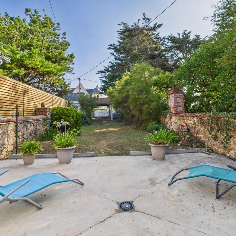Maison avec accès privatif direct à la plage pour 6 - Ferienhaus - 6
