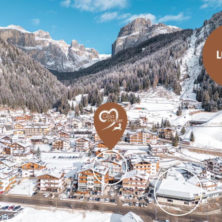 Central Apartment Canazei - Appartamento con 3 Camere da Letto e Vista Montagna - 3