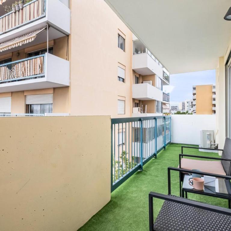 Azur Stay 3 Start Beach 8 min Tram Airport 5m - Appartement 2 Chambres - 23