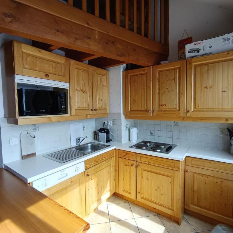Grand duplex lumineux 4-6 pers., vue superbe, Montgenèvre - FR-1-445-164 - Appartement (6 Adultes) - 5