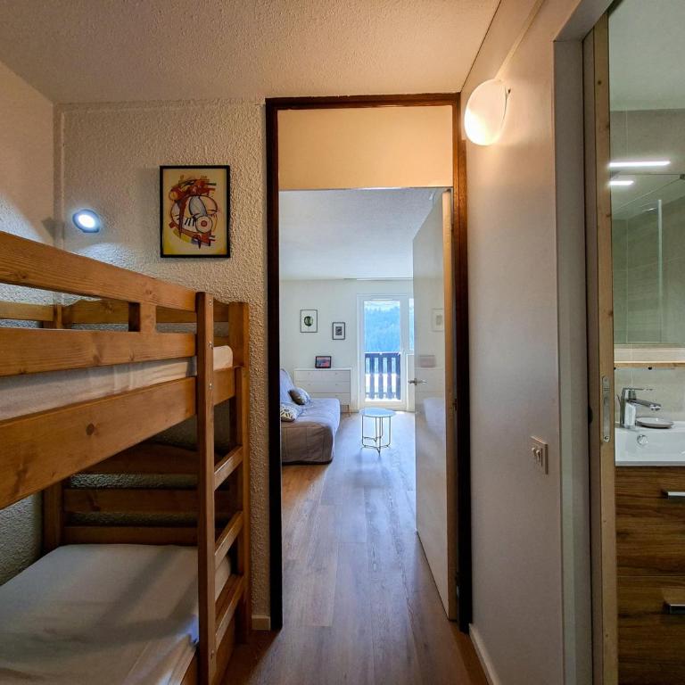 Studio rénové 4 pers · Centre Flaine · Balcon Sud - FR-1-425-176 - Studio - 9